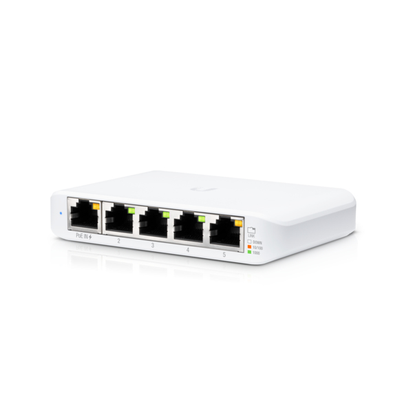 Ubiquiti UniFi USW Flex Mini Managed L2 Gigabit Ethernet (10/100/1000) Power over Ethernet (PoE) Wit (USW-FLEX-MINI) thumbnail Ubiquiti UniFi USW Flex Mini Managed L2 Gigabit Ethernet (10/100/1000) Power over Ethernet (PoE) Wit (USW-FLEX-MINI) thumbnail