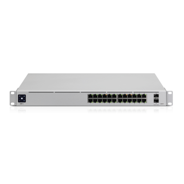 Ubiquiti UniFi USW-PRO-24 netwerk-switch Managed L2/L3 Gigabit Ethernet (10/100/1000) Zilver (USW-PRO-24) thumbnail