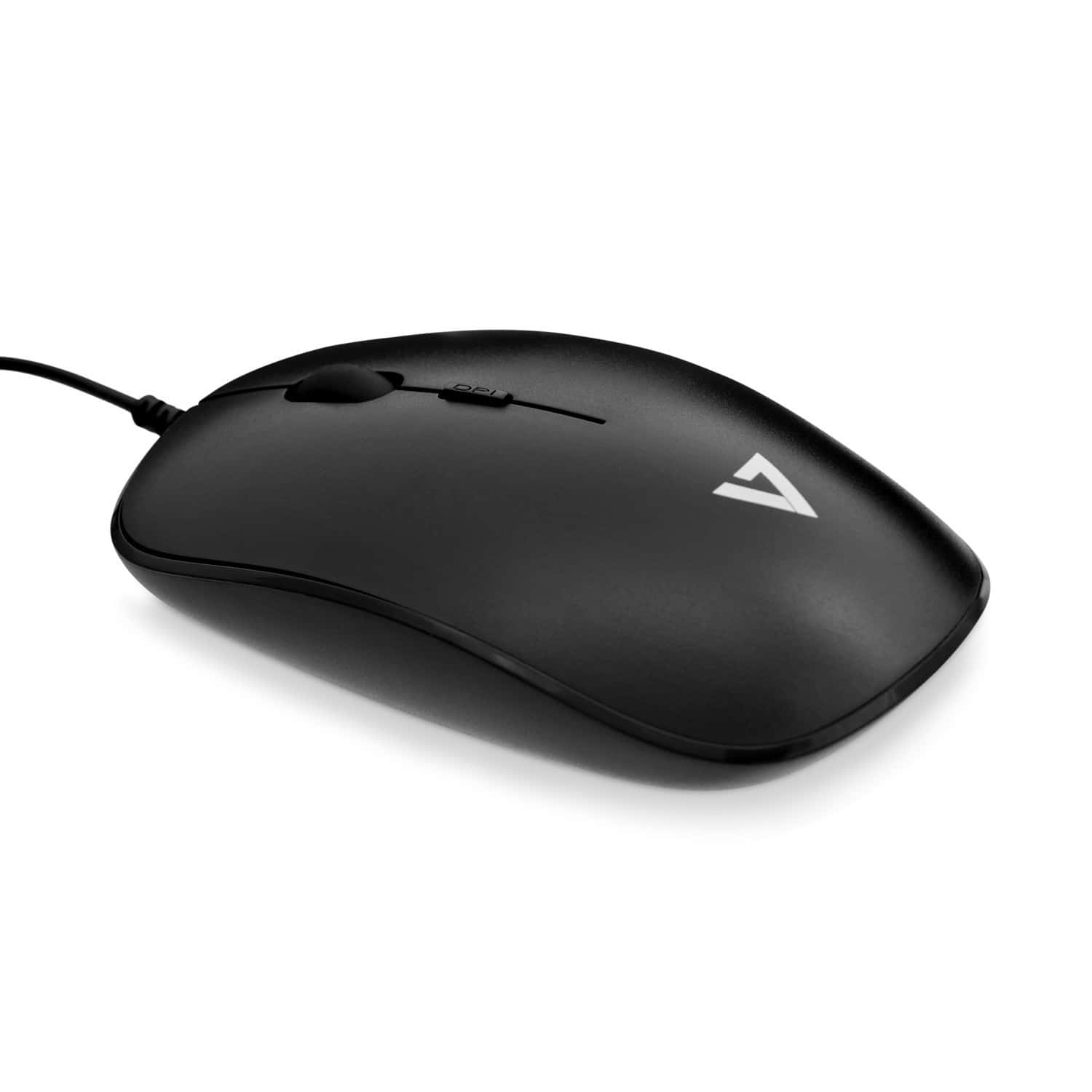 V7 MU200-1E muis Ambidextrous USB Type-A Optisch 1600 DPI (MU200-1E) thumbnail