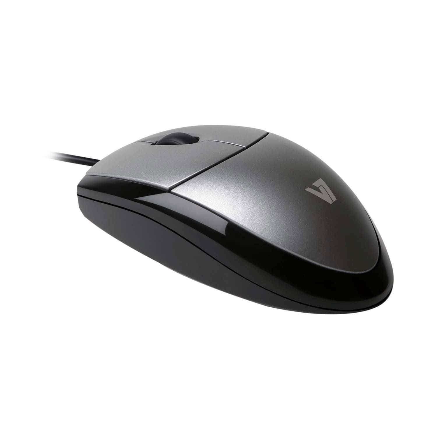V7 MV3000010-5EC muis Kantoor USB Type-A Optisch 1000 DPI (MV3000010-5EC) thumbnail
