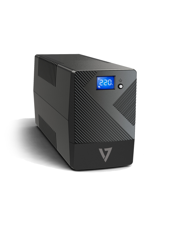 V7 UPS1P600E UPS 0,6 kVA 360 W 4 AC-uitgang(en) (UPS1P600E) thumbnail