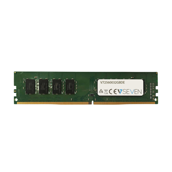 V7 V72560032GBDE geheugenmodule 32 GB 1 x 32 GB DDR4 3200 MHz ECC (V72560032GBDE) thumbnail