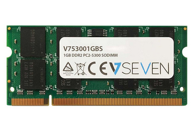 V7 V753001GBS geheugenmodule 1 GB 1 x 1 GB DDR2 667 MHz (V753001GBS) thumbnail