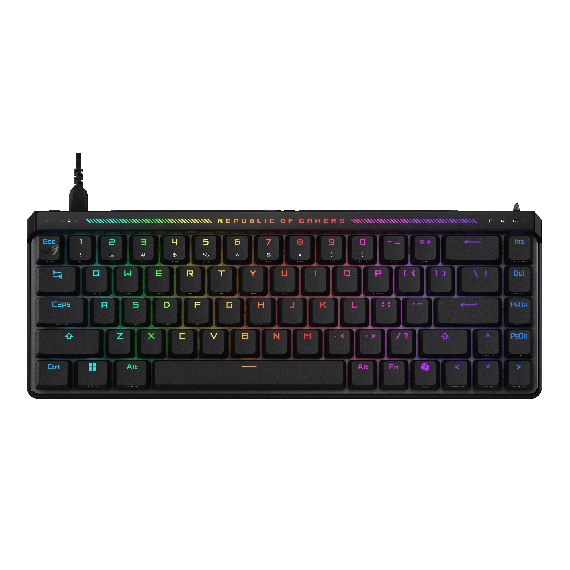 ASUS ROG Falchion Ace 75 HE WHT (90MP047H-BKDA30) thumbnail
