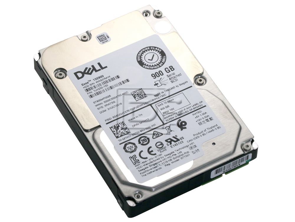 Dell HDD 900GB 2.5 10K SAS 6G (ST900MM0006-RFB) thumbnail