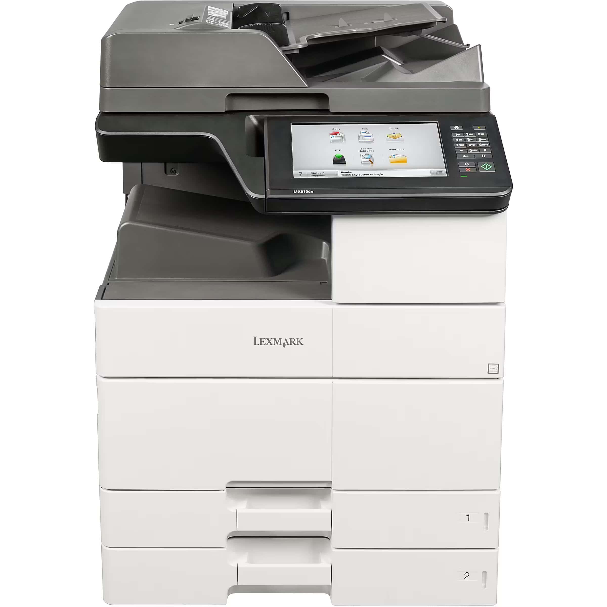 Lexmark MX910de - Multifunktionsdrucker - s/w - Laser - 297 x 432 mm (Original) - Tabloid Extra (305 x 457 mm), SRA3 (320 x 450  (26Z0200) thumbnail