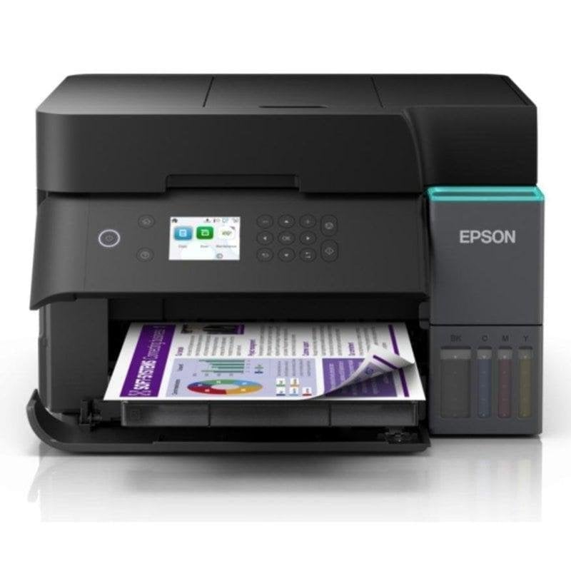 Epson EcoTank ET-4955 - Multifunktionsdrucker - Farbe - Tintenstrahl - ITS - A4 (210 x 297 mm) (Original) - A4/Letter (Medien) - (C11CL40409) thumbnail