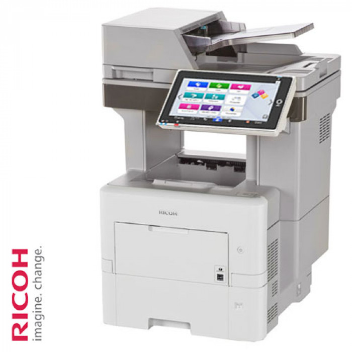Ricoh IM 600F - Multifunktionsdrucker - s/w - Laser - A4 (210 x 297 mm) (Original) - A4 (Medien) - bis zu 60 Seiten/Min. (Kopier (418463) thumbnail