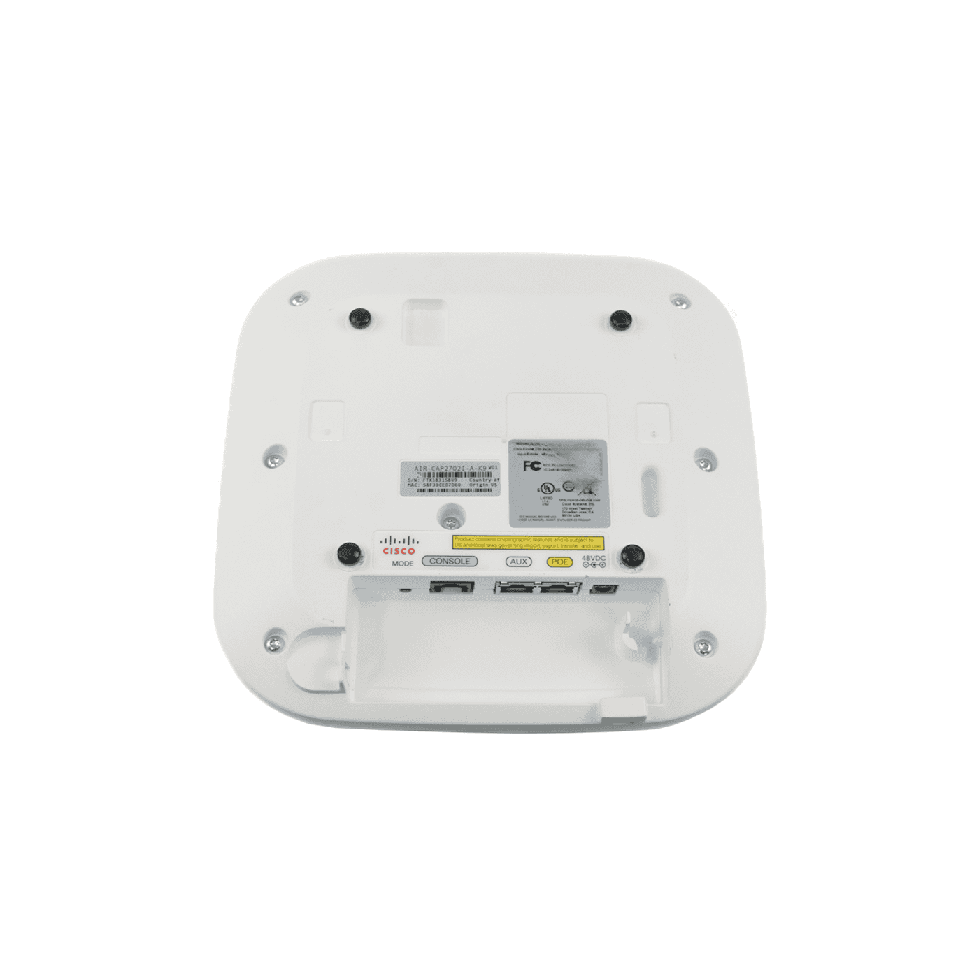 Cisco AIRONET 2702I Controller BASED (AIR-CAP2702I-E-K9) thumbnail