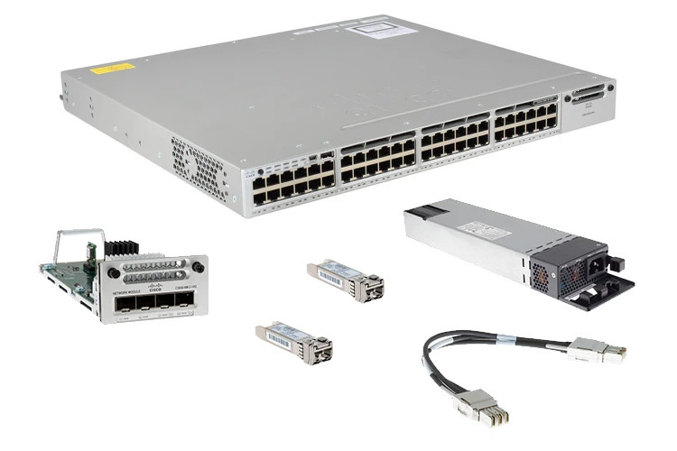 Cisco Catalyst 3850 48 Port PoE IP Base (WS-C3850-48P-S) thumbnail