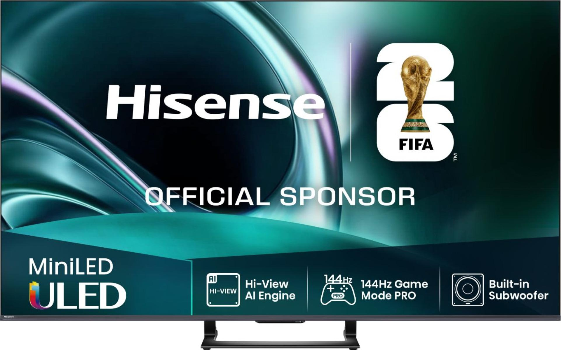 Hisense 75U7Q 190,5 cm (75") 4K Ultra HD Smart TV Wifi Zwart 450 cd/m² (20015823) thumbnail