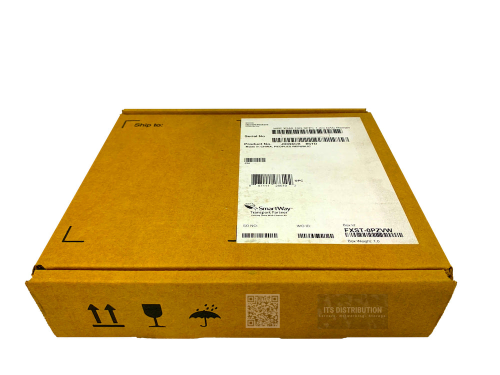 HPE X240 10G SFP+ SFP+ 1.2m DAC Cable (JD096CR) thumbnail
