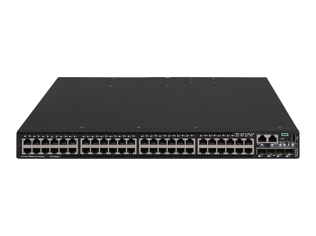 HPE 5140 48G 4SFP+ 1-slot HI Switch (min. 1 Power Supply required) (R9L62AR) thumbnail