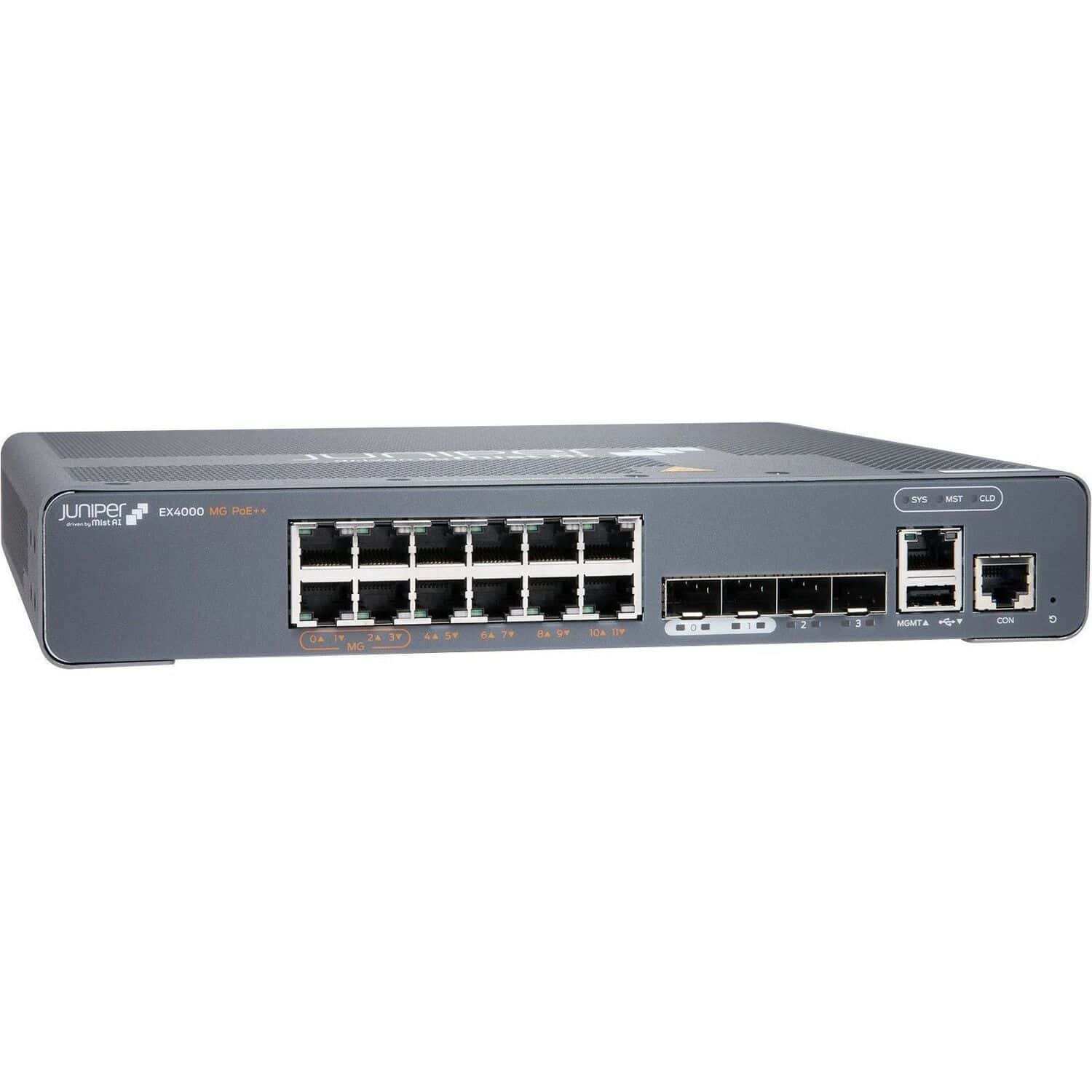 Juniper EX Series EX4000-12T Switch L3 managed 12 x 10/100/1000 (PoE+) (EX4000-12T) thumbnail