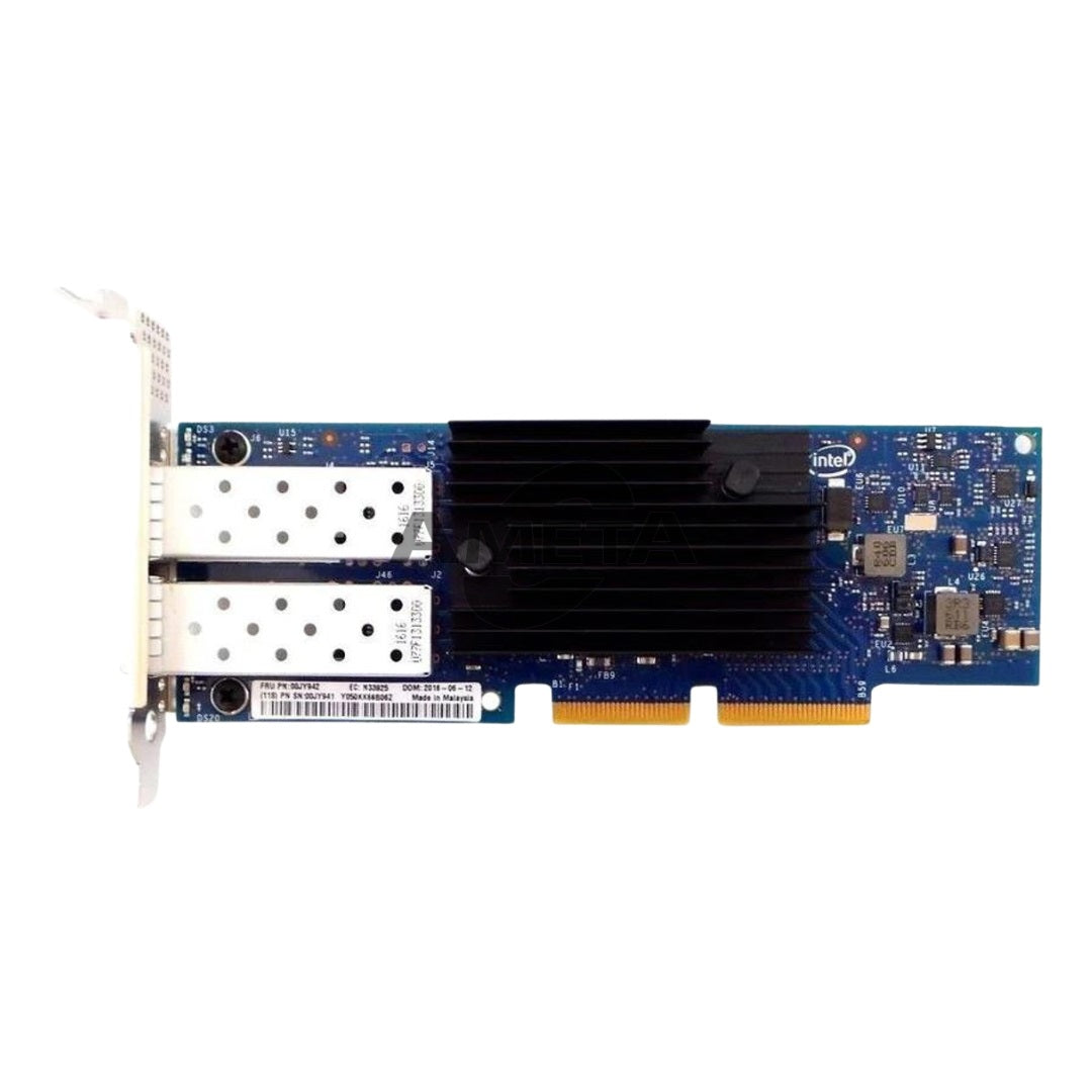 LENOVO INTEL X710-DA2 ML2 2X10GBE SFP+ ADAPTER 00JY940 (00JY941) thumbnail