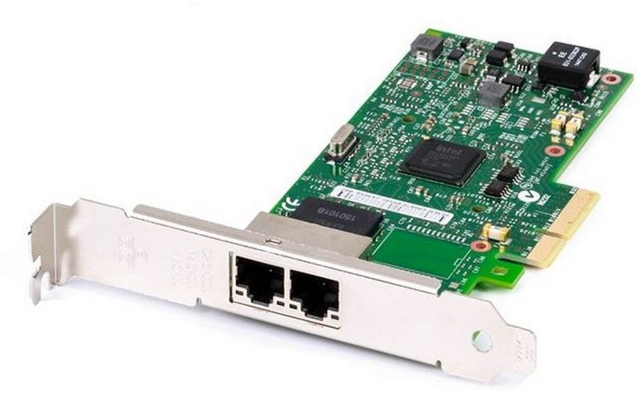 Lenovo ThinkSystem Intel I350-T2 PCIe 1Gb 2-Port RJ45 Ethernet Adapter (00YK612) thumbnail