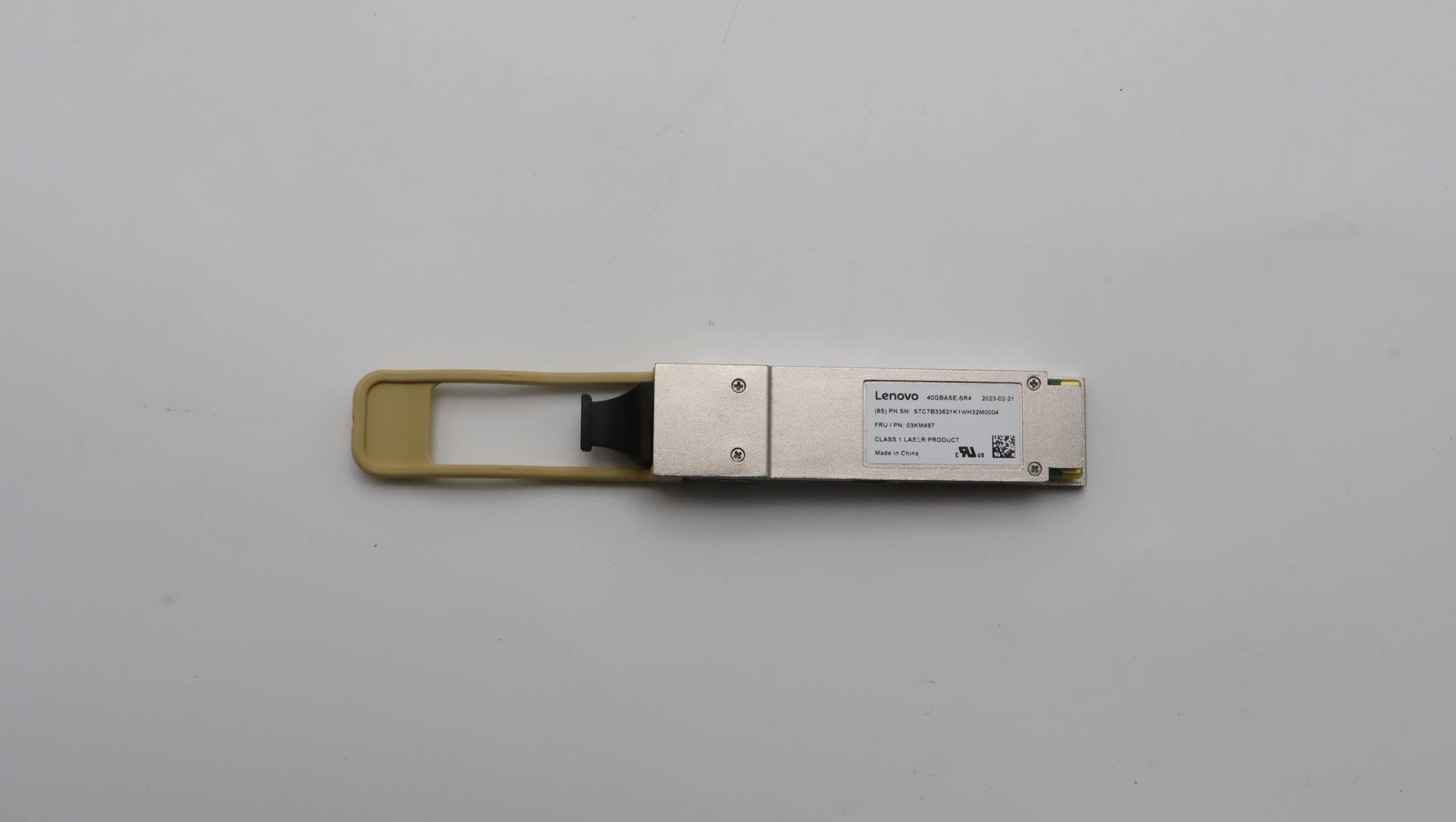 Lenovo Optical Transceiver,Accelink QSFP+ 40GBASE-SR4 Transceiver (03KM497) thumbnail