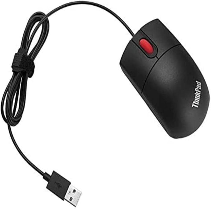 Lenovo IBM Optical 3 Button Mouse Usb (45J44881) (45J44881) thumbnail