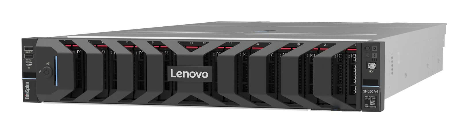 Lenovo ThinkSystem SR650 V4 server Rack (2U) Intel Xeon 6 6515P 2,3 GHz 32 GB DDR5-SDRAM 1300 W (7DGDA026EA) thumbnail