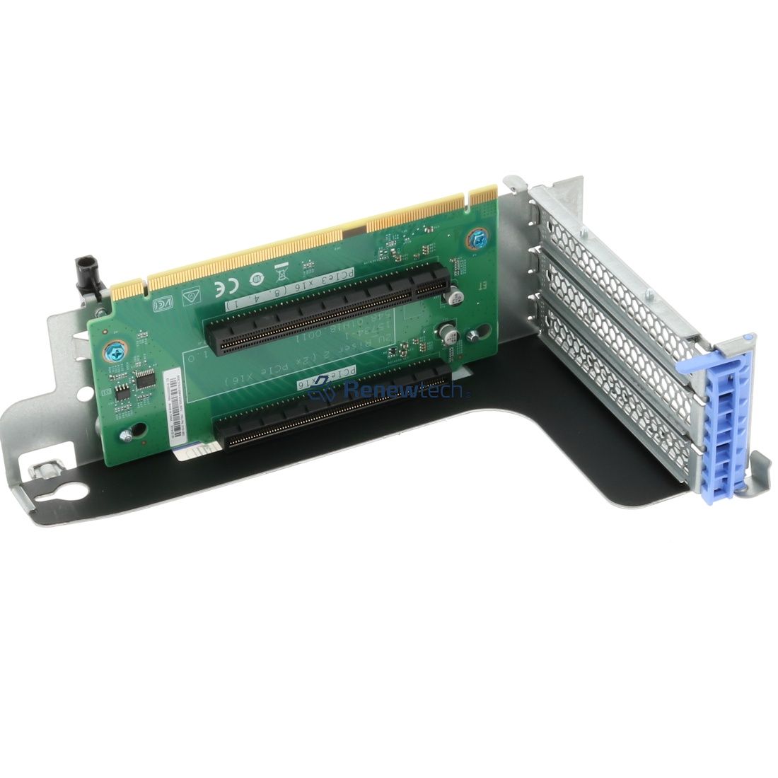 Lenovo SR670V2 Riser Card for SW GPUs, PCIe, X16/x16, Slot 8, Front 02JK734 (SC57A88807) thumbnail