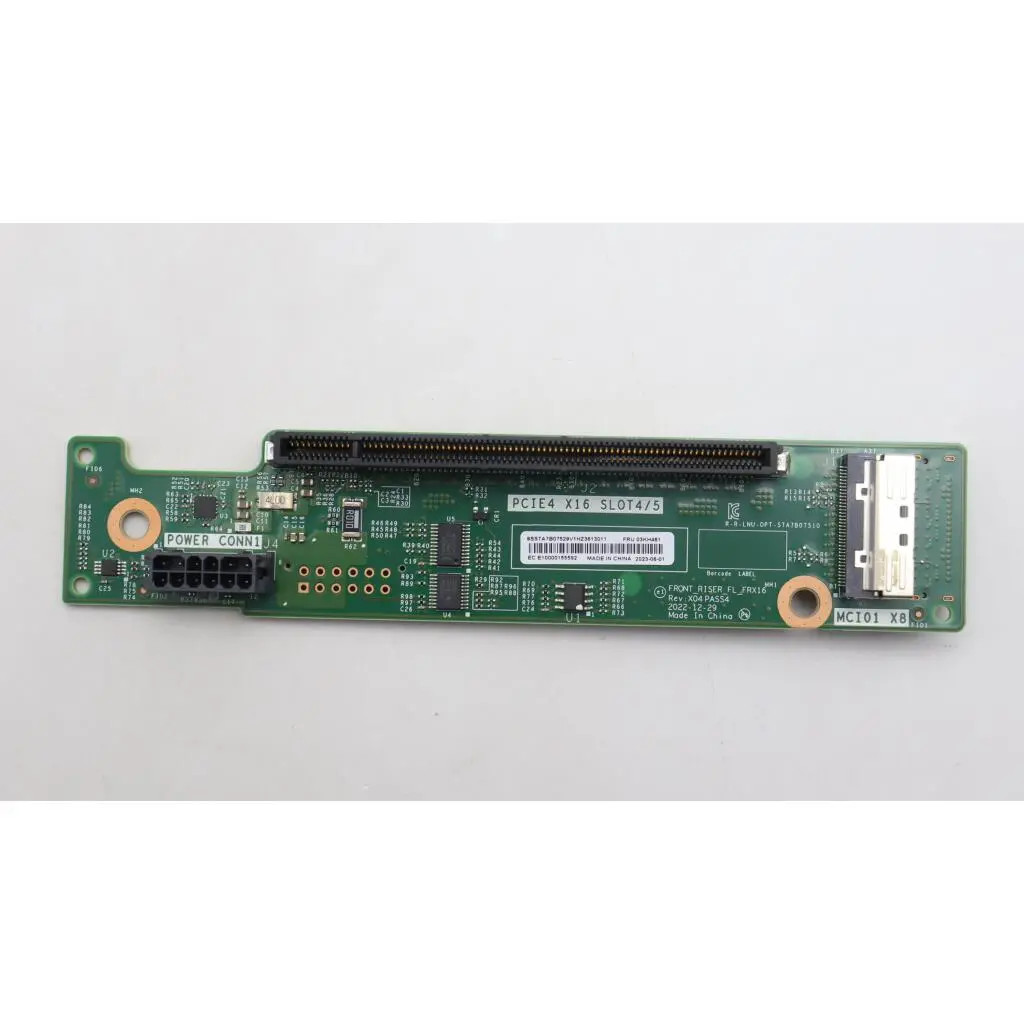 Lenovo ThinkSystem SR645 V3 1X16 LP FL Front PCIe Gen4 Riser (STA7B07529) thumbnail