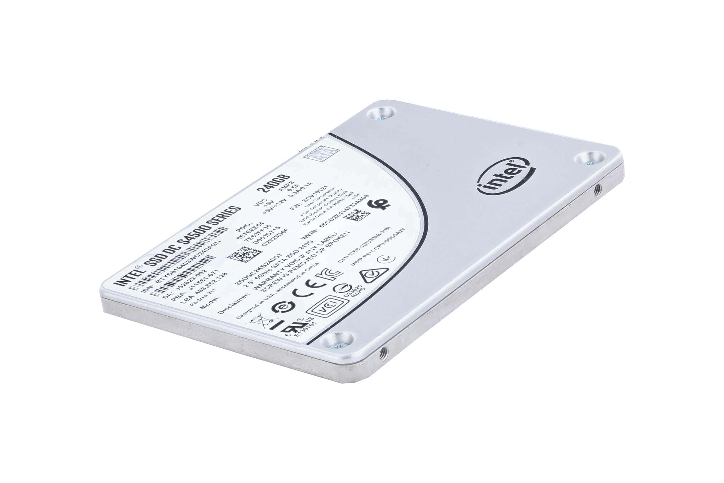 Super Micro Supermicro 240GB SSD 2.5 SATA 6G SSDSC2KB240G7 S4500 (SSDSC2KB240G7) thumbnail
