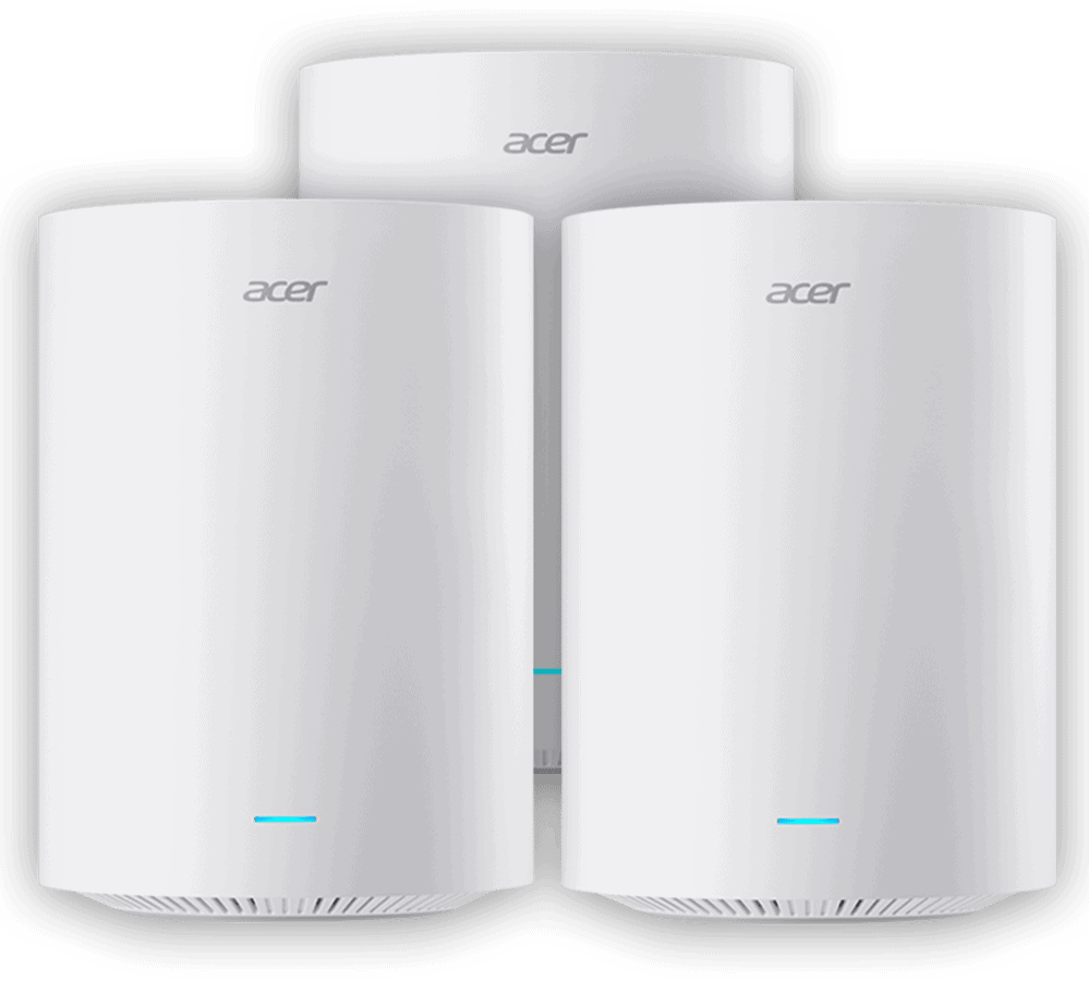 Acer Ovia T360, WiFi 7 Mesh Router, 3 pack, EU and UK plug. (FF.G38TA.007) thumbnail