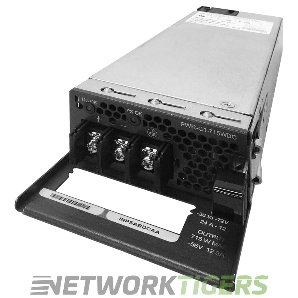 Cisco 715W DC Power Supply (PWR-C1-715WDC-RFB) thumbnail