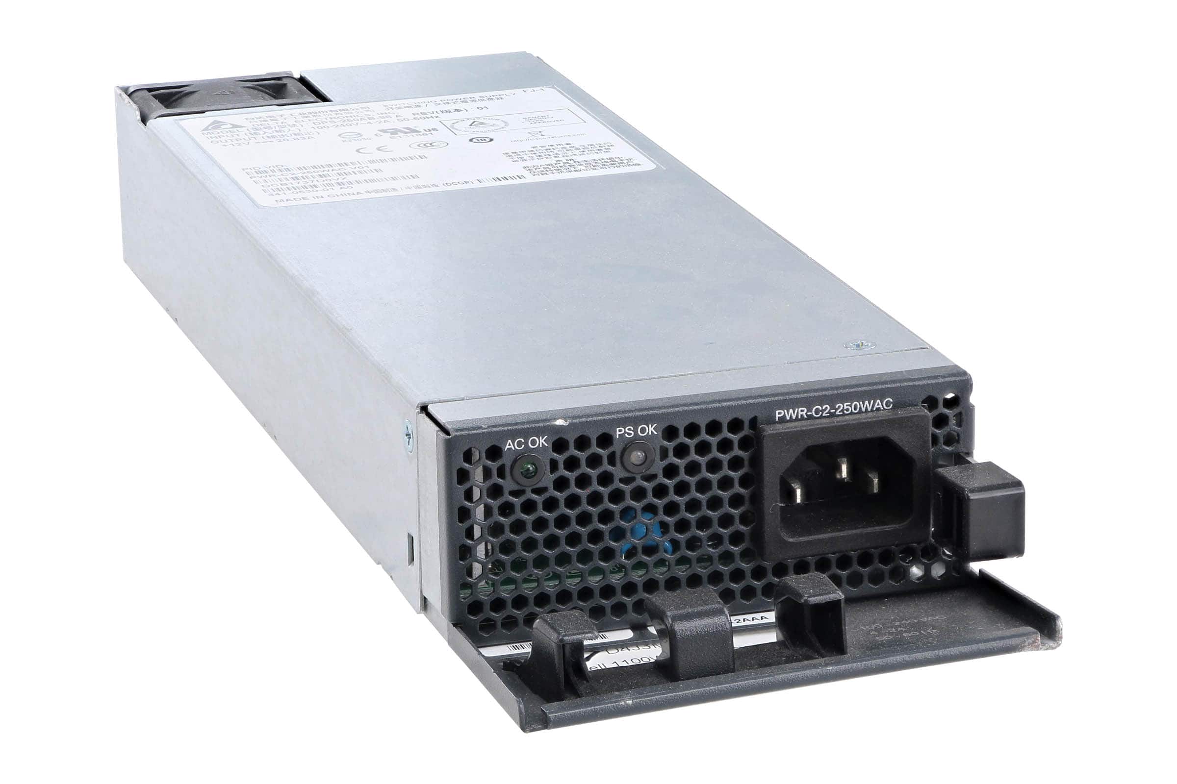 Cisco 250W AC Config 2 Power Supply (PWR-C2-250WAC-RFB) thumbnail