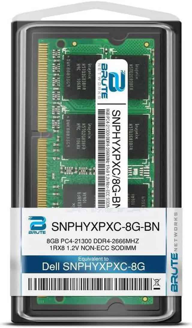 Dell 8gb 1rx8 Ddr4 Sodimm 1.3v 3466 Mt/s Superspeed 260-pin So-dimm Memory Module (SNPHRCYPC/8G) thumbnail