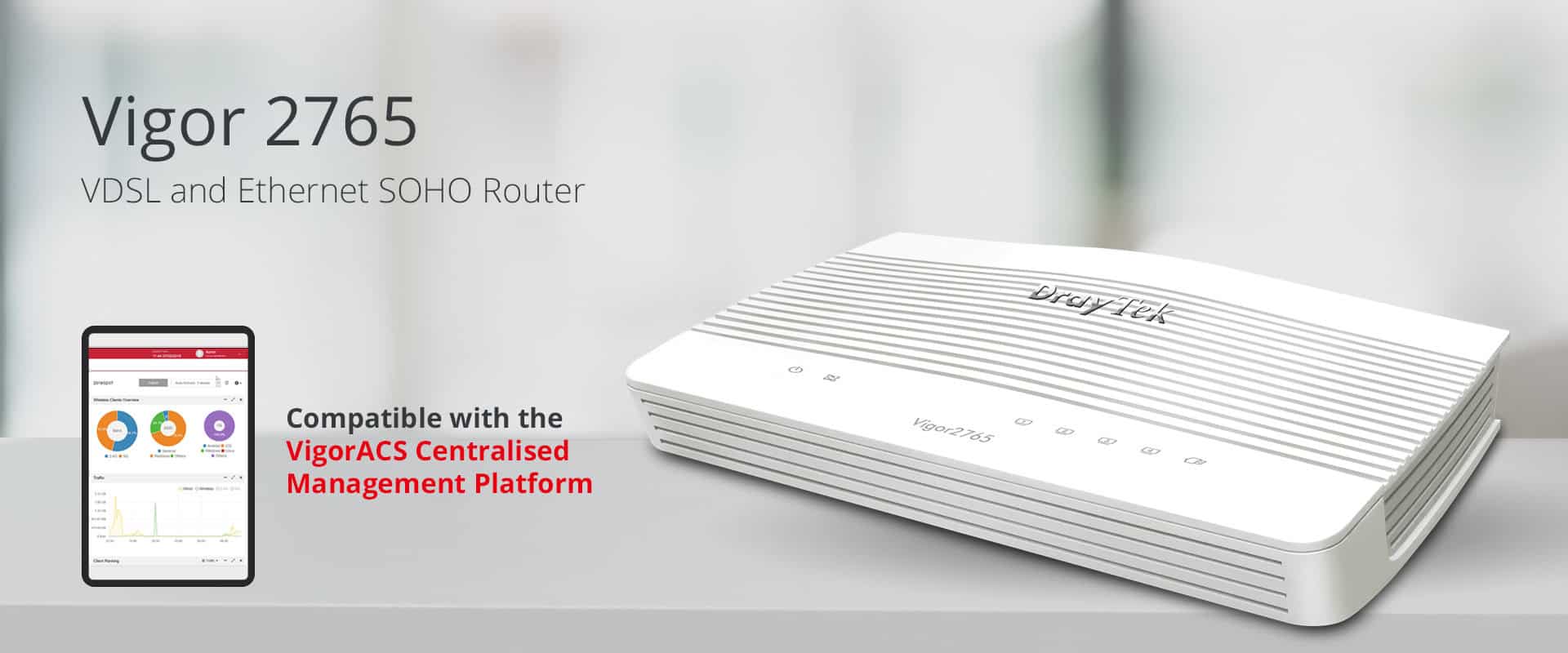 DrayTek Vigor 2765-B    VDSL2 Super Vectoring ModemRouter retail (V2765-B-DE-AT-CH) thumbnail