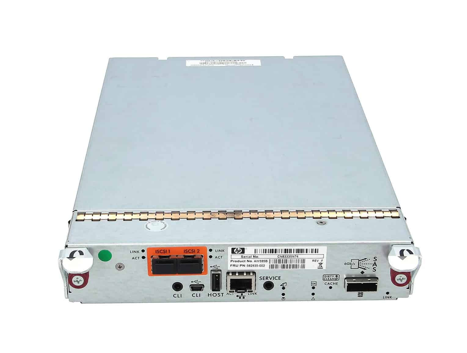 HP P2000 G3 10GbE iSCSI MSA (AW595B-RFB) thumbnail