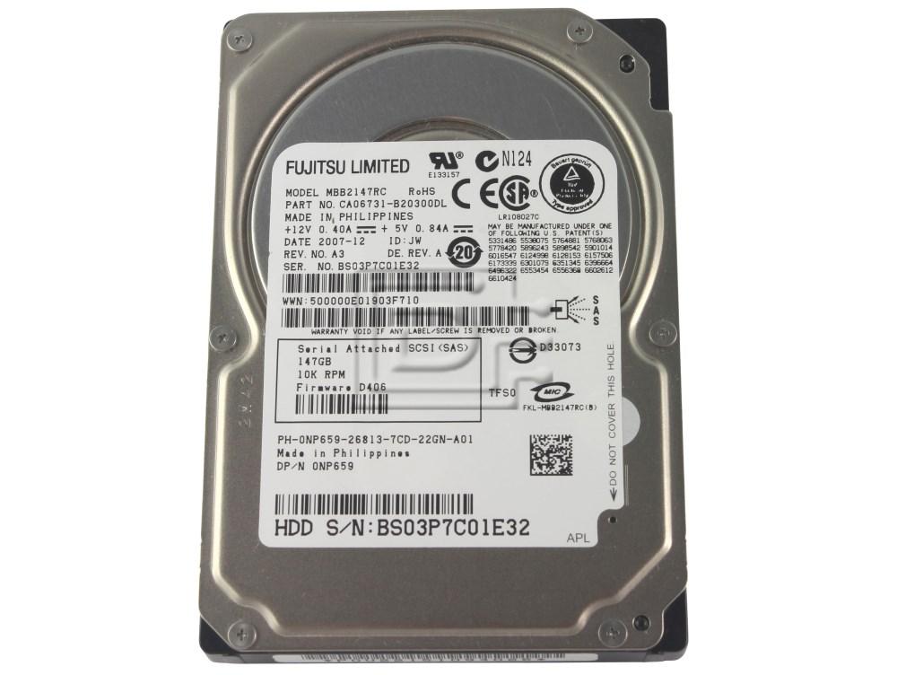 HP 146b 10KADrive (MBB2147RC-RFB) thumbnail
