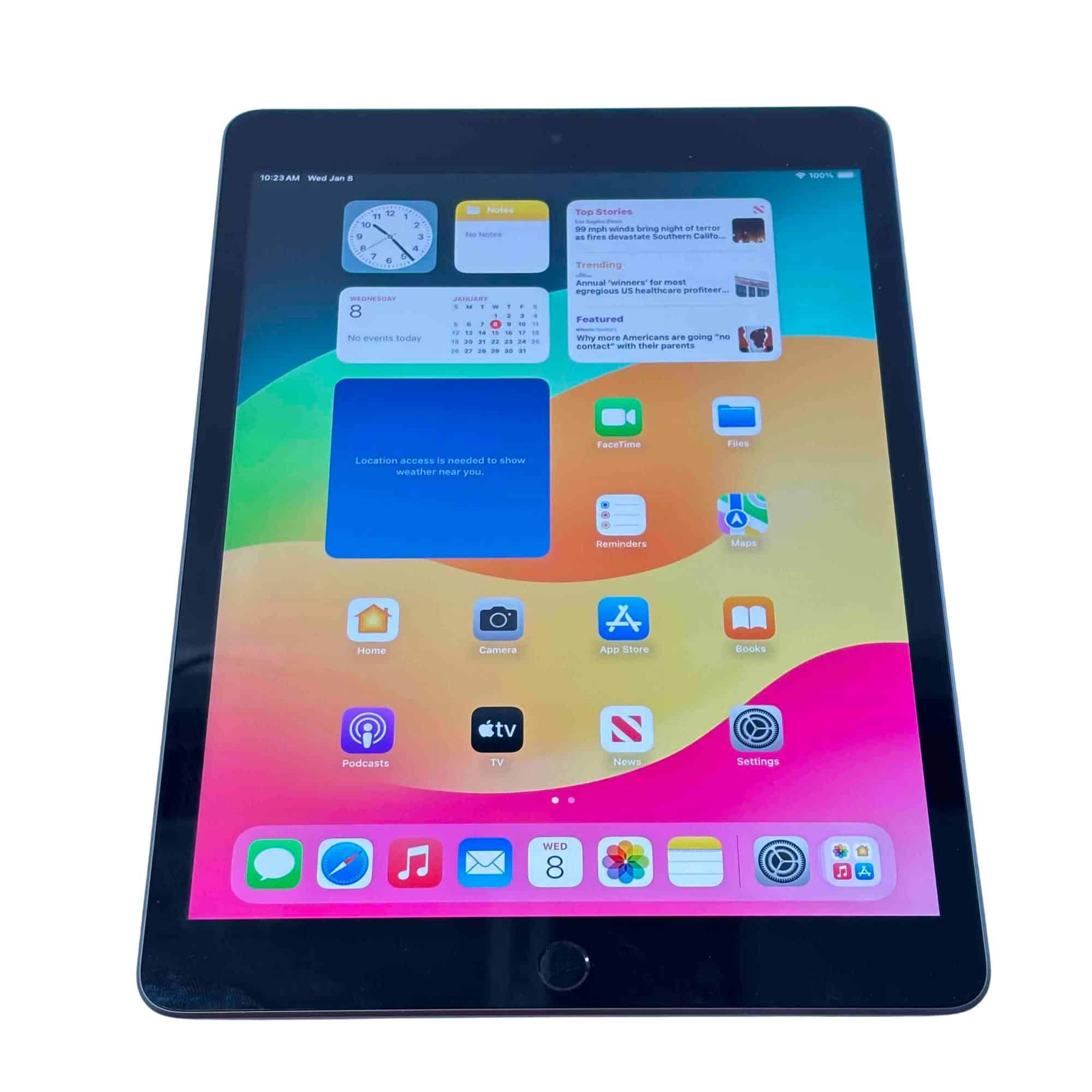 Apple 10.2-inch iPad Wi-Fi 64GB - Space Grey (MK2K3TY/A) thumbnail