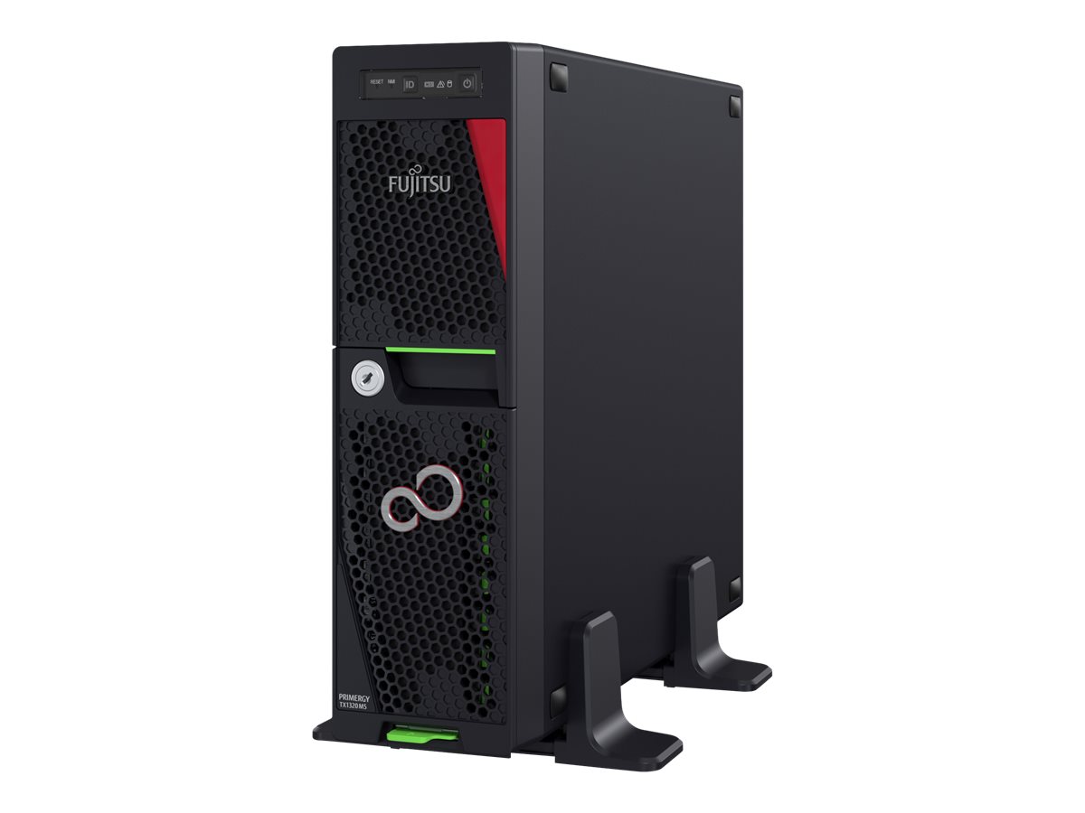 Fujitsu PRIMERGY TX1320 M6 SFF-4 Xeon 6369P 32GB SW-RAID noHDD 2x1Gb 1x500W Titanium low noise TPM eLCM iRMC Advanced Pack 1YOS (VFY:T1326SC169IN) thumbnail