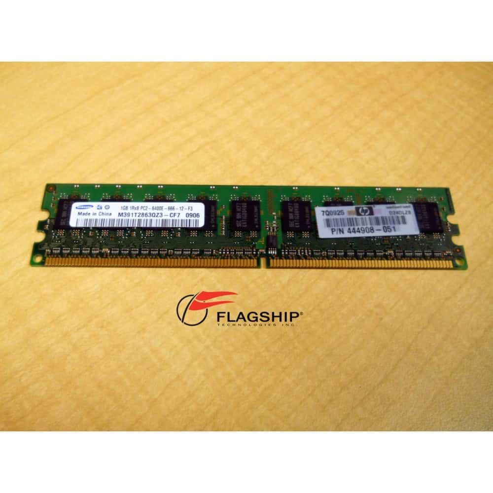 HPE 1GB DDR2 PC2-6400 (444908-051) thumbnail
