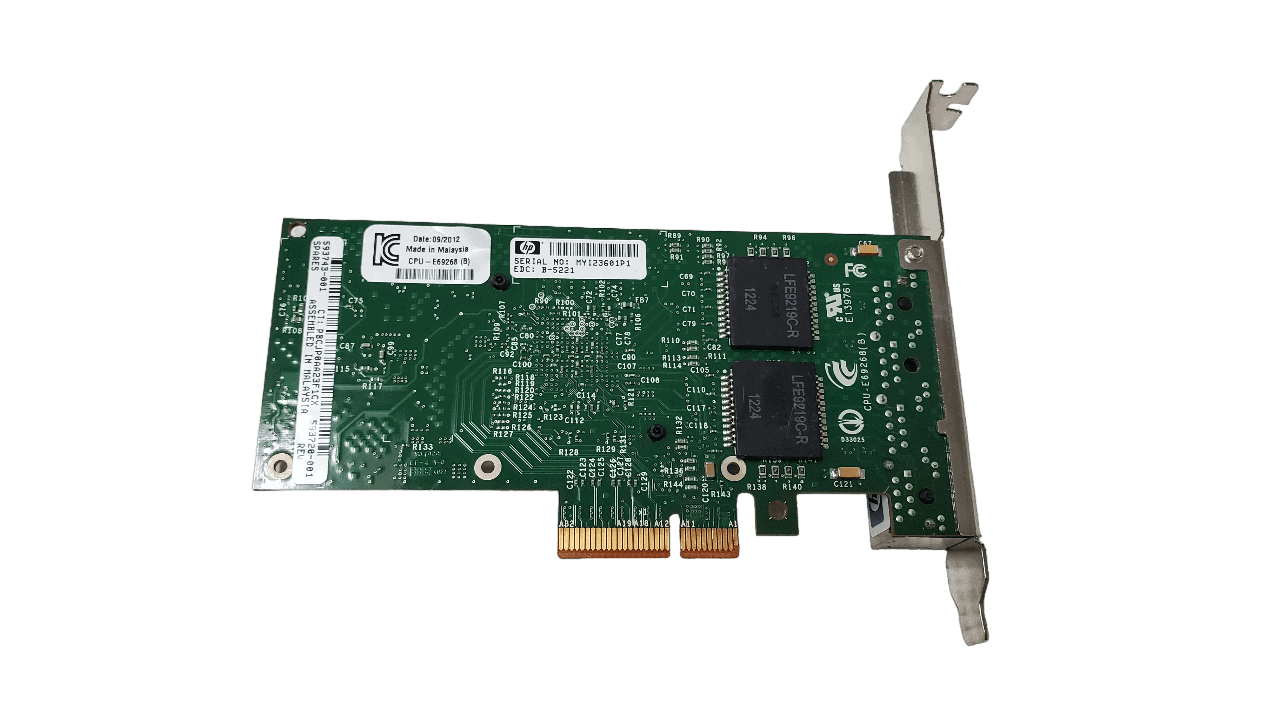 HPE NC365T4-portSvrRemanAdptr (593720-001) thumbnail