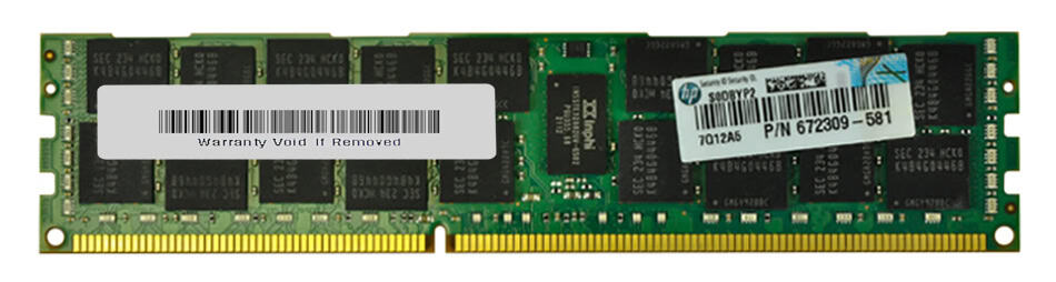 HPE 16GB PC3-12800 Memory for Workstations (672309-581) thumbnail