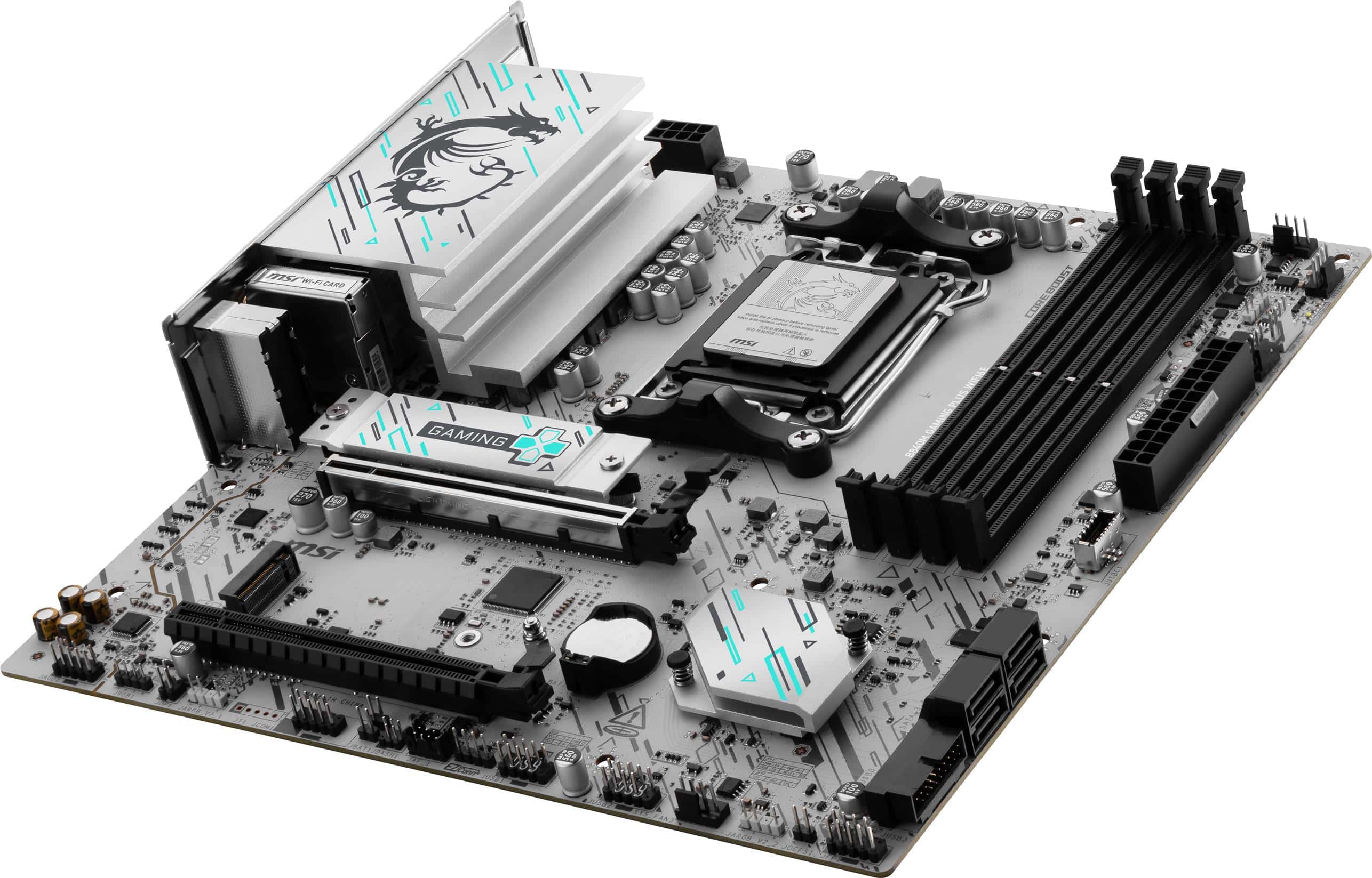 MSI B840M Gaming Plus Wi-Fi 6E Micro-ATX AM5 Motherboard (911-7E77-003) thumbnail