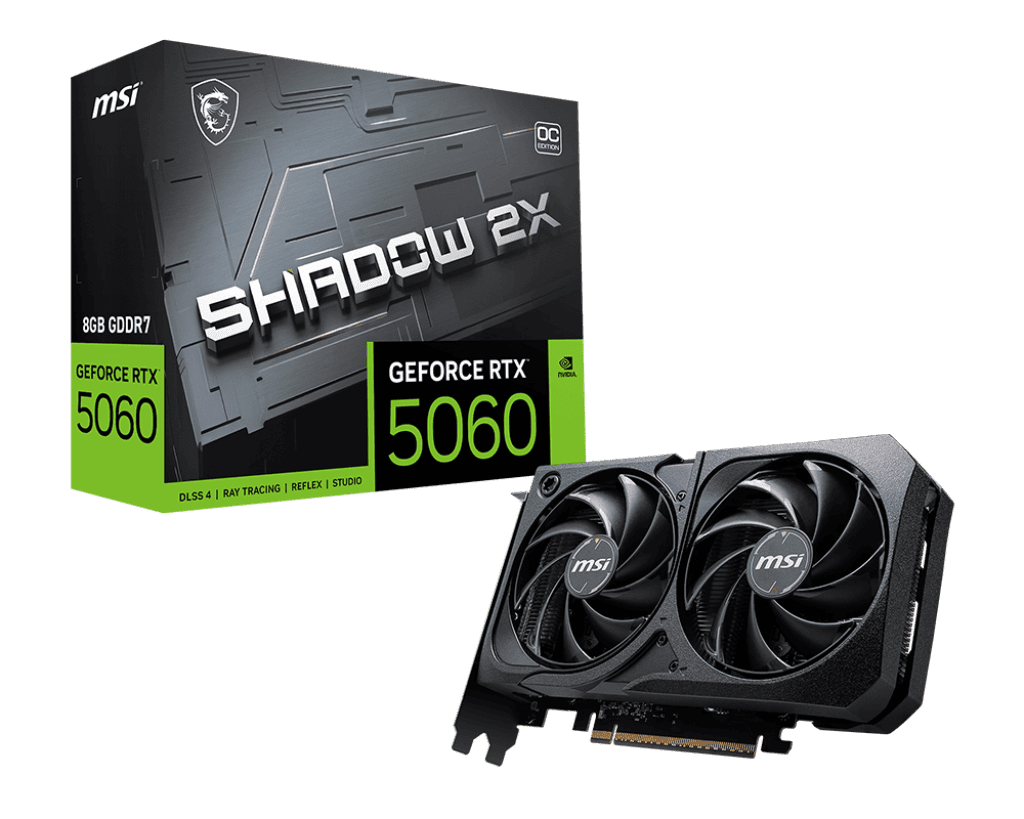 MSI GeForce RTX 5060 8GB Gaming OC Graphics Card (912-V537-005) thumbnail