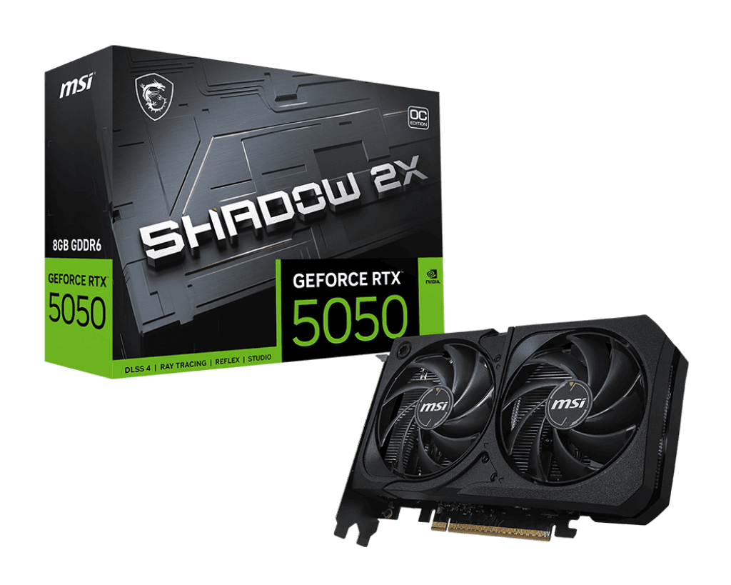 MSI GeForce RTX 5050 8G Gaming OC Graphics Card (912-V538-001) thumbnail