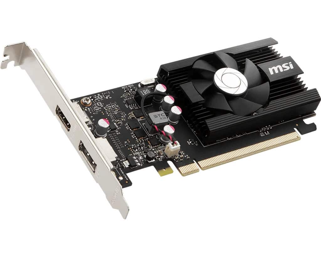 MSI GeForce GT 1030 4GHD4 LP OC (912-V812-037) thumbnail