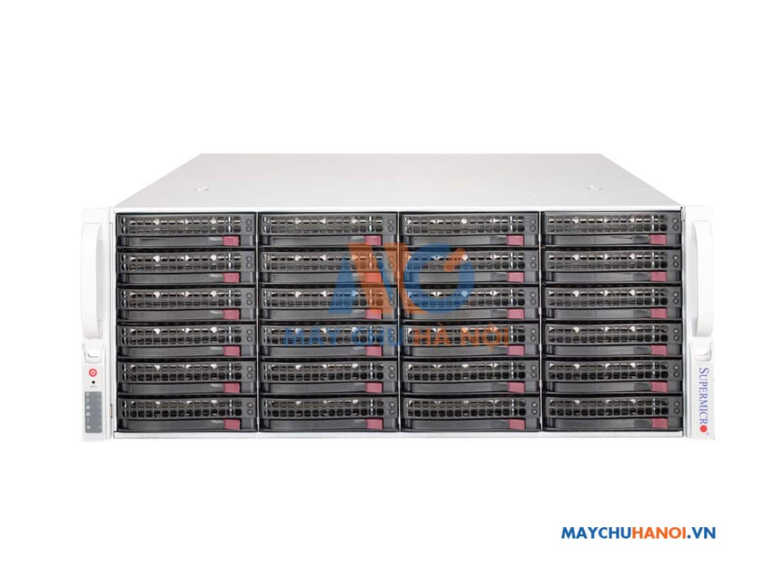 Super Micro Supermicro SC846 BE1C-R1K23B - Rack - einbaufähig - 4U - verbessertes, erweitertes ATX - SATA/SAS - Hot-Swap 1200 Wa (CSE-846BE1C-R1K23B) thumbnail