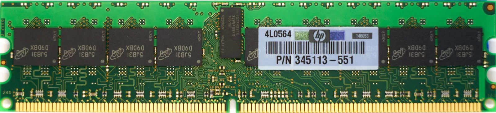 HPE 1GB PC2-3200 DDR SDRAM 345113-551 (345113-551) thumbnail
