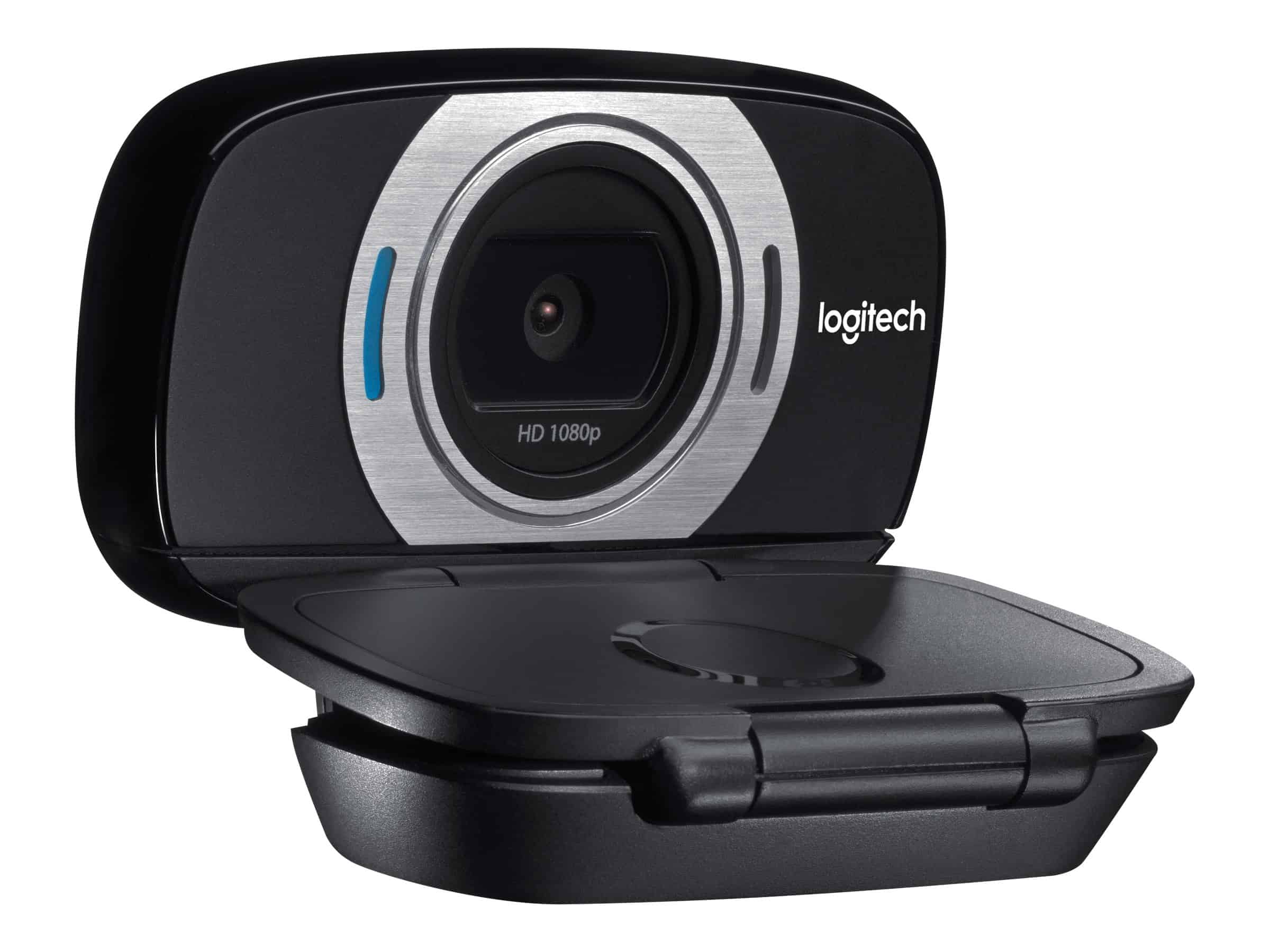 Logitech HD WEBCAM C615 for PC and MAC Die Logitech HD Webcam C615 bietet ein flach zusammenklappbares Designund HD-Video für ei (960-000736) thumbnail