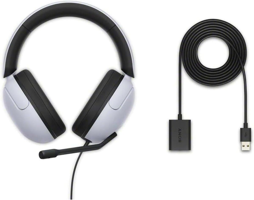 Sony INZONE H3 Cabling Headset Black White (MDRG300W.CE7) thumbnail