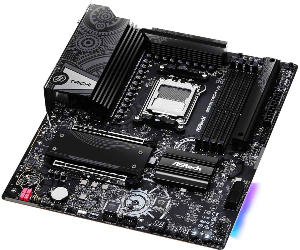 ASRock B650E TAICHI LITE Expanded ATX Socket AM5 AMD B650 (90-MXBMG0-A0UAYZ) thumbnail