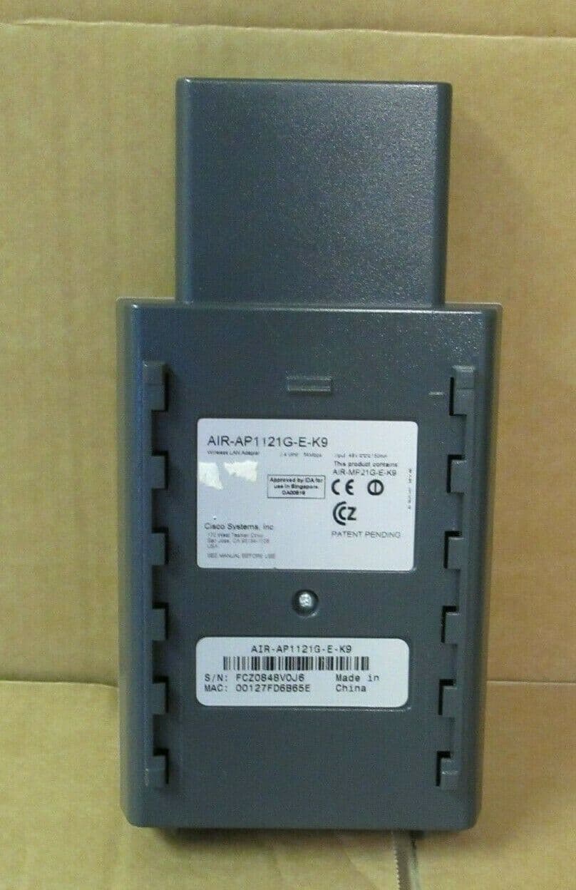 Cisco 802.11G CNFG RADIO MOD for AP1200/N (AIR-MP21G-E-K9) thumbnail
