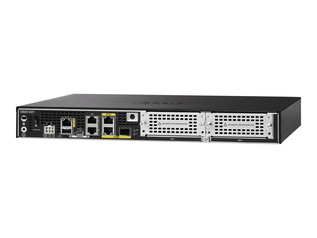 Cisco ISR 4321 (2GE,2NIM,4G FLASH,4G DRAM,IPB) (ISR4321/K9) thumbnail