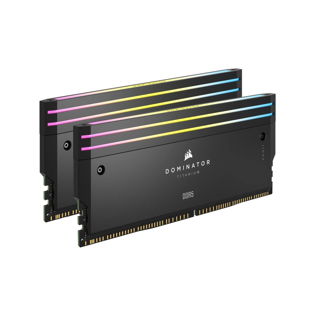 Corsair DOMINATOR Titanium Light Enhancement Kit, RGB LED, Black Heatsink Functional LEDs, no DRAM ICs (CMPLEKIT2) thumbnail